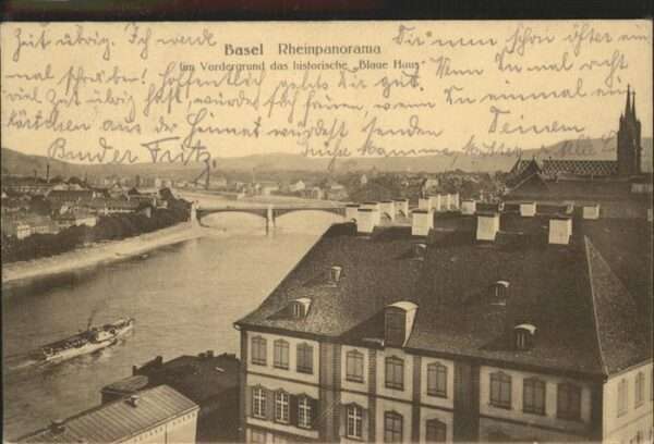 Basel BS Rheinpanorama