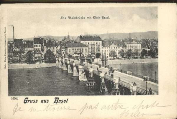 Basel BS Alte Rheinbrücke