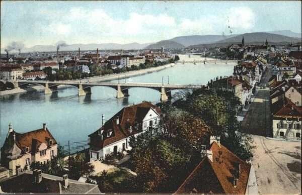 Basel BS 3 Rheinbrücken