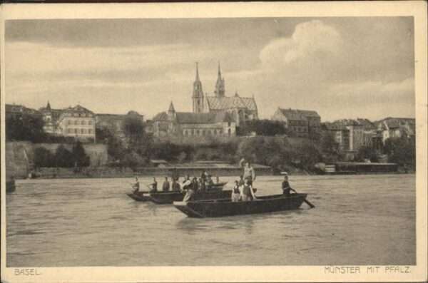 Basel BS Münster Rhein Boote