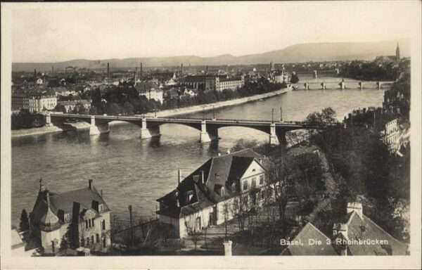 Basel BS 3 Rheinbrücken