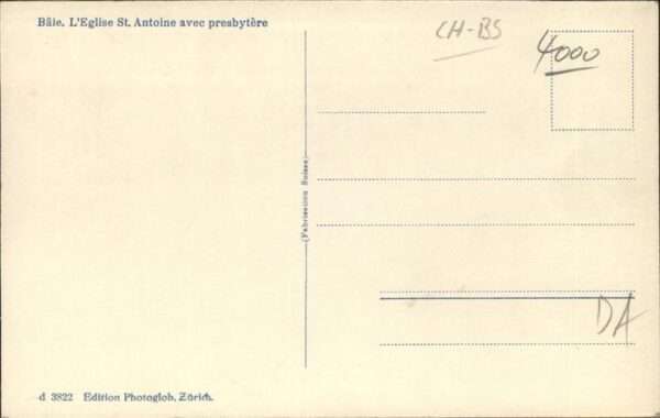 Basel BS St. Antoniuskirche Pfarrhaus – Bild 2