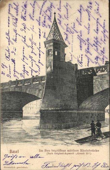 Basel BS Mittlere Rheinbrücke