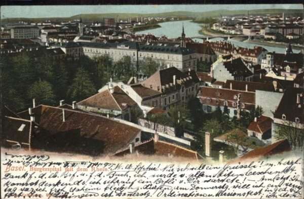 Basel BS Bürgerspital Rhein