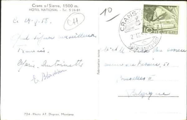 Crans-sur-Sierre Hotel National – Bild 2