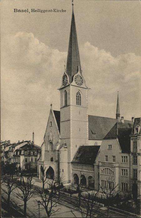 Basel BS Heiliggeist-Kirche