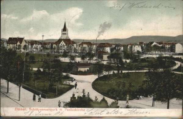 Basel BS Schützenmattpark Pauluskirche