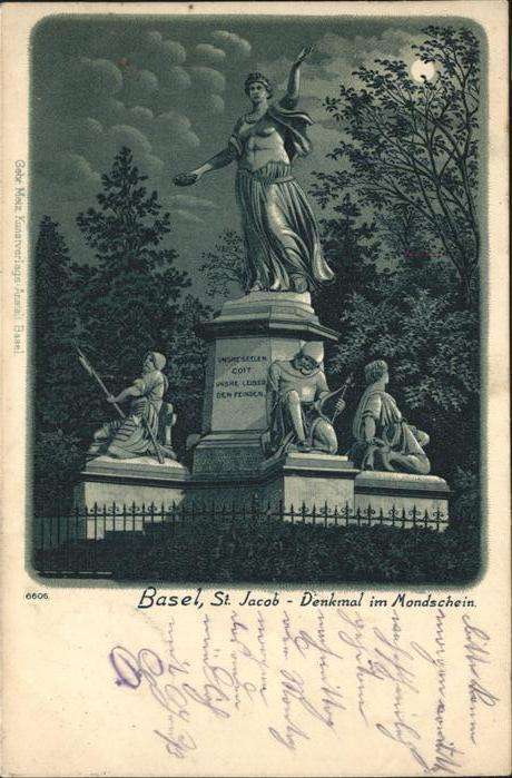 Basel BS St. Jacob Denkmal