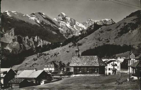 Muerren BE Kath. Kapelle Gspaltenhorn