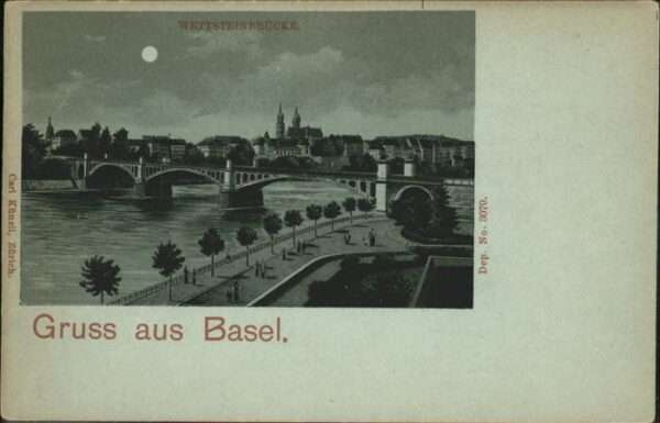 Basel BS Wettsteinbrücke