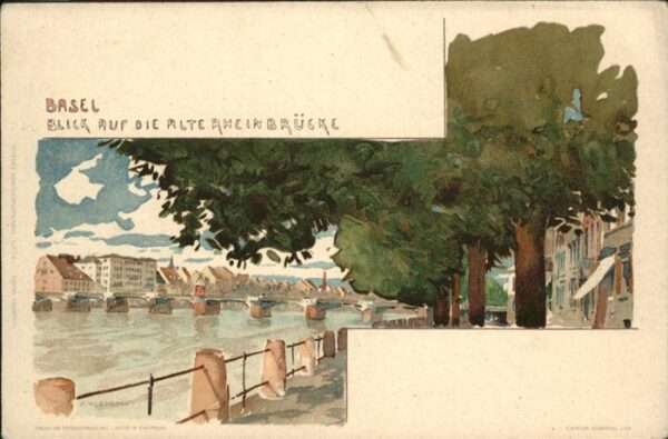 Basel BS alte Rheinbrücke