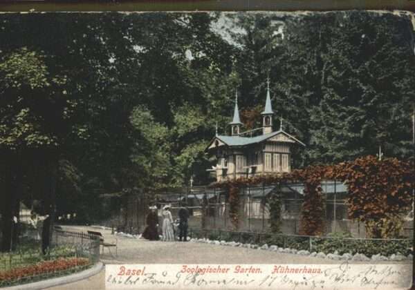 Basel BS Zoolgischer Garten Hühnerhaus