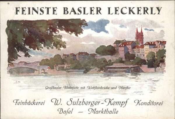 Basel BS Grossbasel Wettsteinbrücke Münster Basl