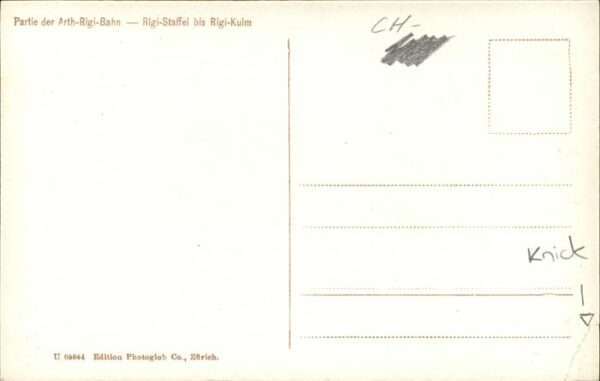 Rigi Kulm Bahn – Bild 2