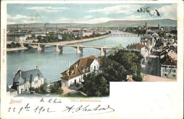Basel BS 3 Rheinbrücken