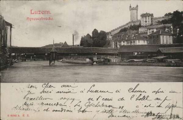 Luzern LU Spreuerbrücke