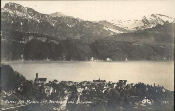 Gersau Vierwaldstaettersee Schwalmis