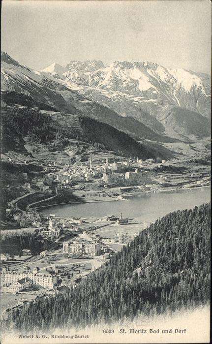 St Moritz GR Bad Dorf