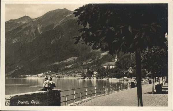Brienz Brienzersee BE Quai