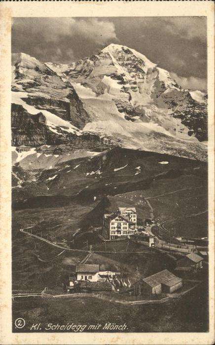 Kleine Scheidegg Interlaken Mönch