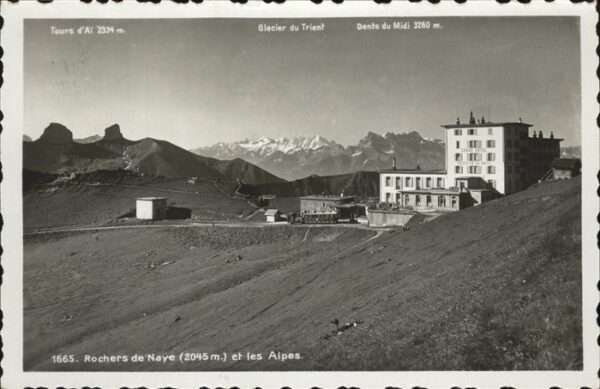 Rochers de Naye Dents du Midi Glacier du Trient