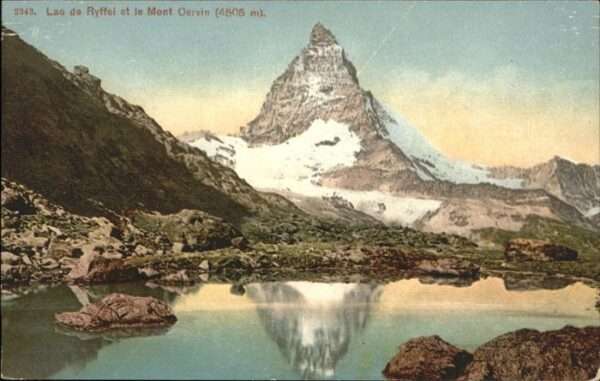 Mont Cervin Lac Ryffel