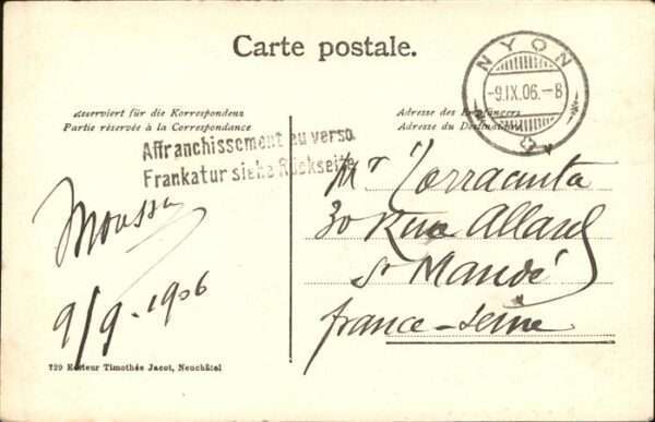 Nyon VD Mont Blanc – Bild 2