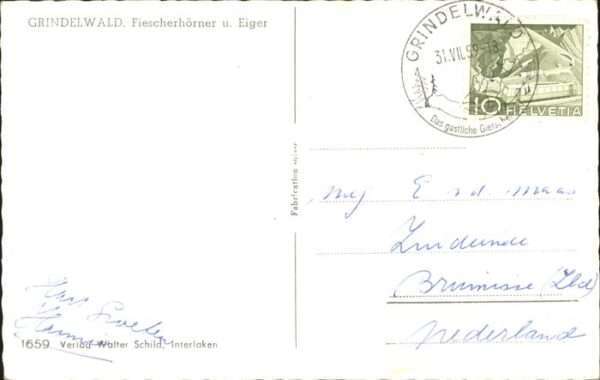 Grindelwald Fiescherhörner Eiger – Bild 2