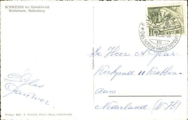 Schwendi Weisstannental Wetterhorn Mettenberg – Bild 2