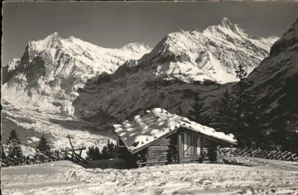 Grindelwald Wetterhorn Berglistock Mettenberg