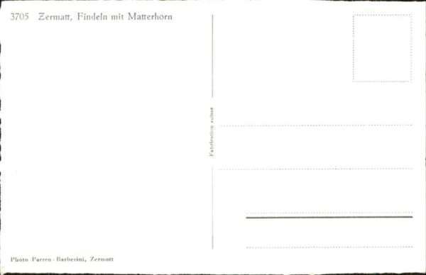 Zermatt VS Findeln Matterhorn – Bild 2