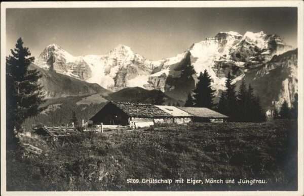 Gruetschalp Eiger Mönch Jungfrau