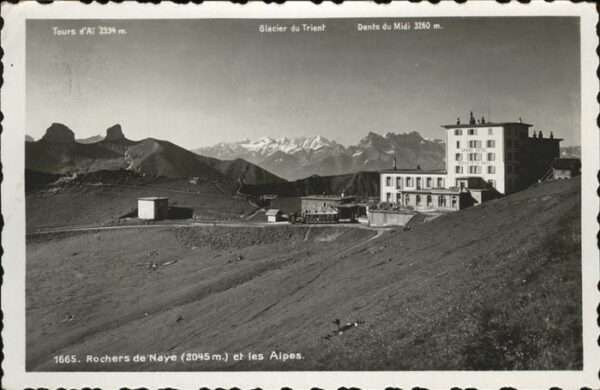 Rochers de Naye Dents du Midi Glacier Trient