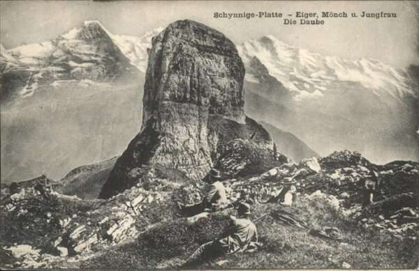 Schynige Platte Eiger Mönch Jungfrau Die Daube