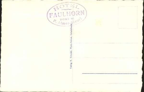 Faulhorn Hotel – Bild 2