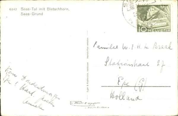 Saas Grund Bietschhorn – Bild 2