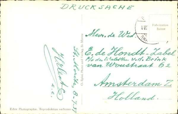 St Moritz GR Dorf Bad – Bild 2