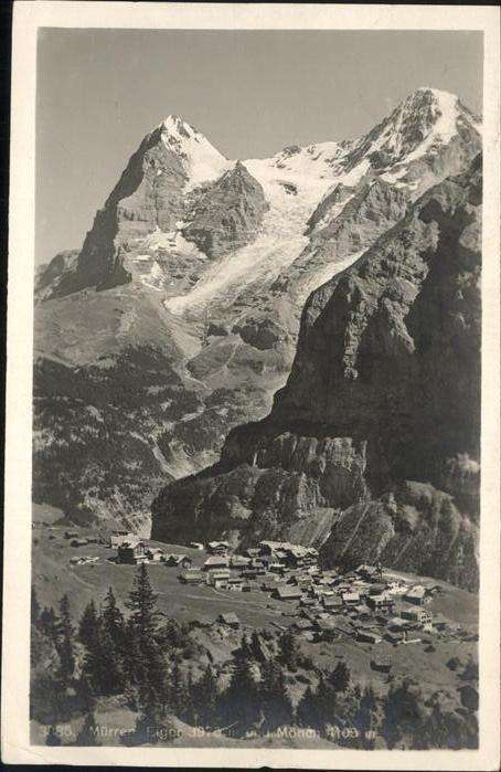 Muerren BE Eiger Mönch