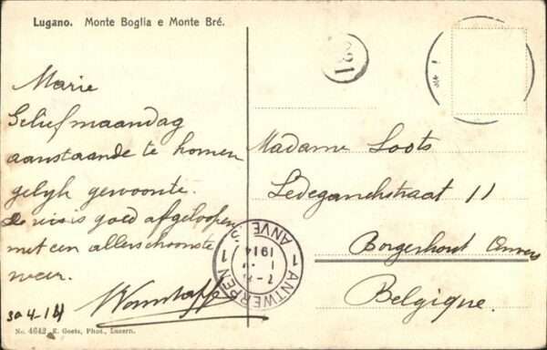 Lugano TI Monte Boglia Monte Bre Schiff – Bild 2