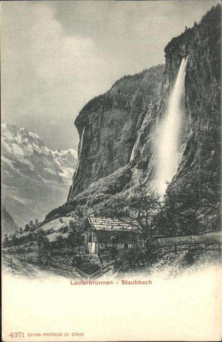 Lauterbrunnen BE Staubbach