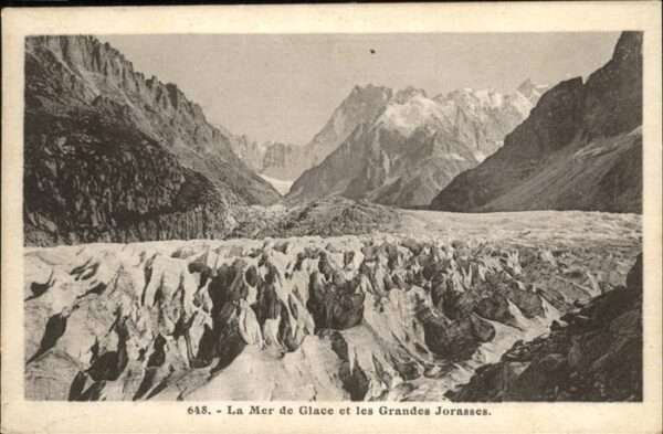 Grandes Jorasses Mer de Glace