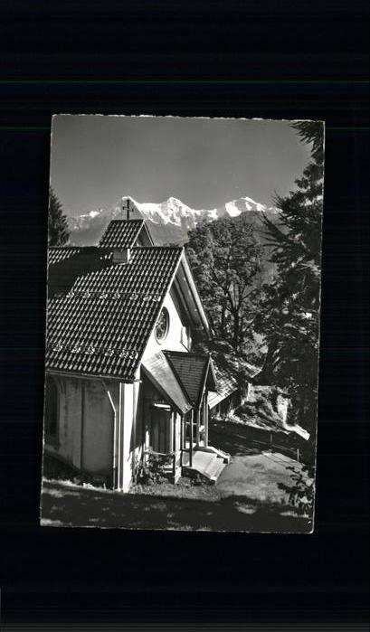 Beatenberg Kirche Eiger Mönch Jungfrau