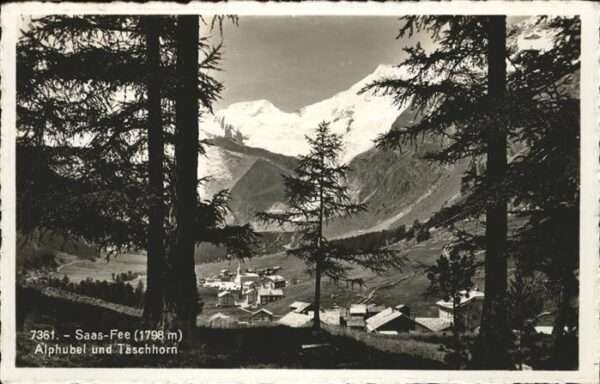Saas-Fee Alphubel Täschhorn