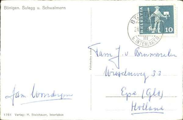Boenigen Interlaken Sulegg Schwalmern – Bild 2