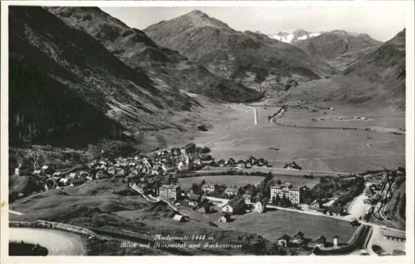 Andermatt Hospental Furkastrasse