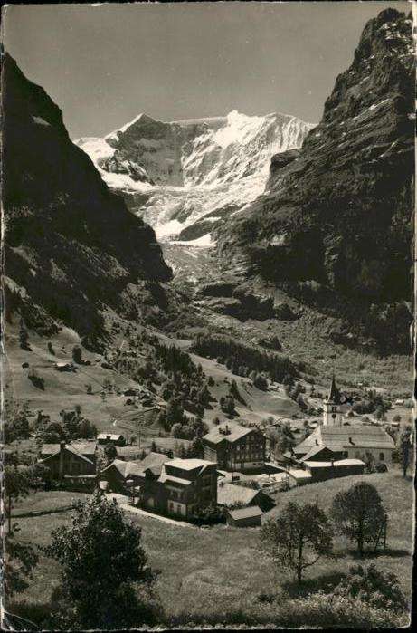 Grindelwald Schulhaus Kirche