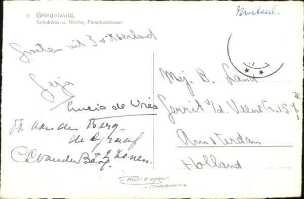Grindelwald Schulhaus Kirche – Bild 2