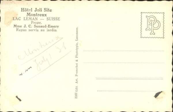 Montreux VD Hotel Joli Site – Bild 2