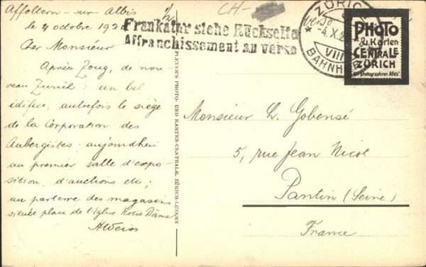 Zuerich Zunfthaus zur Meisen – Bild 2