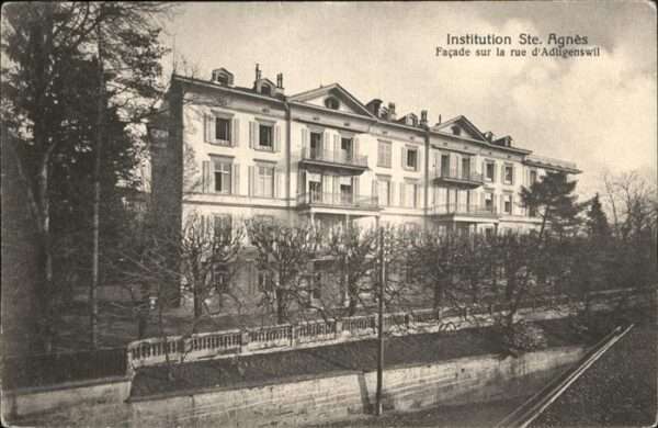 Luzern LU Institution Ste. Agnes  Facade sur la r